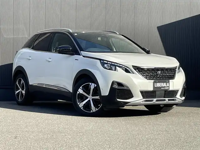 プジョー ３００８ GTライン ブルー HDi 香川県 2020(令2)年 3.4万km パール アクティブセーフティブレーキ/インテルジェントハイビーム/レーンキープアシスト/ブラインドスポットモニター/純正ナビ/地デジ/BT/AppleCarPlay/ワイヤレス充電/ハーフレザーシート/シートヒーター/コーナーセンサー/ACC/パワーバックドア/スマートキー/パドルシフト/バックサイドカメラ/純正18インチアルミ