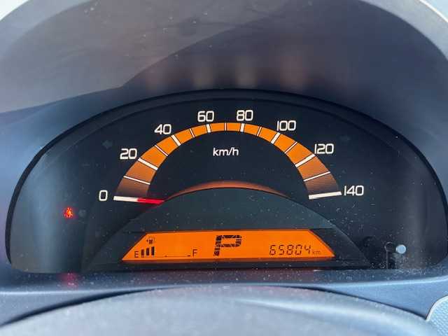 スズキ ワゴンＲ FX 宮城県 2008(平20)年 6.6万km シルキーシルバーメタリック 登録時走行距離65805km/オーディオ/純正フロアマット/社外アルミホイール