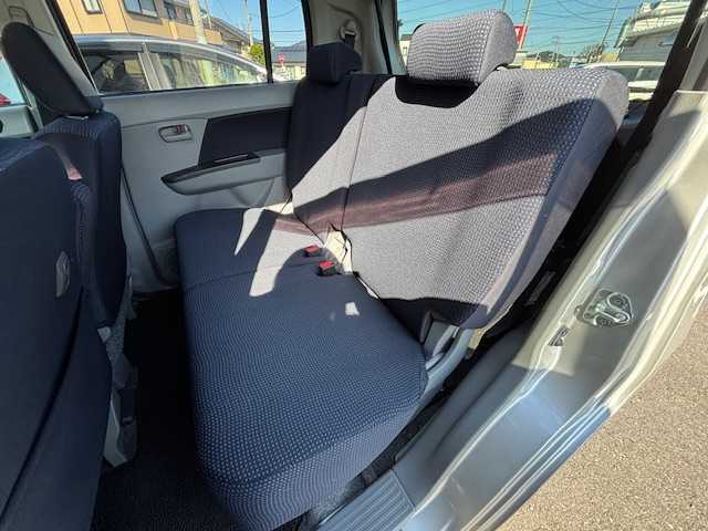 スズキ ワゴンＲ FX 宮城県 2008(平20)年 6.6万km シルキーシルバーメタリック 登録時走行距離65805km/オーディオ/純正フロアマット/社外アルミホイール