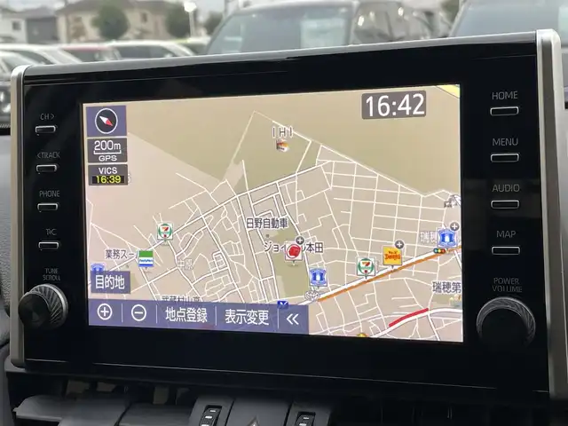 トヨタ ＲＡＶ４ 東京都 2021(令3)年 5万km グレーメタリック パノラミックビューモニター　/純正９インチＤＡナビ　/・Ｂｌｕｅｔｏｏｔｈ　/クリアランスソナー　/ブラインドスポットモニター　/プリクラッシュセーフティ　/レーンキープアシスト　/パーキングサポートブレーキ/オールテレインタイヤ/ブリッジ型ルーフレール/合成皮革シート(OFFROAD パッケージ専用)