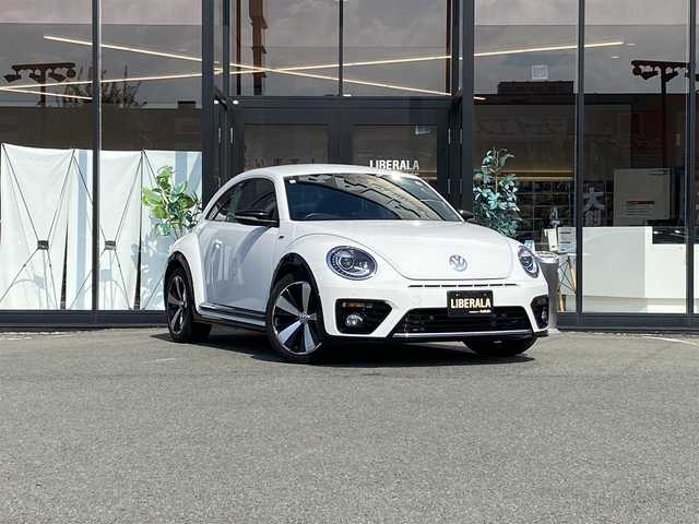 フォルクスワーゲン ザ・ビートル Rライン 福岡県 2018(平30)年 4.6万km 白 ・クルーズコントロール/・純正ナビ/BT/USB/ipod/・バックカメラ/・ドライブレコーダー/・フルセグ/・ETC/・純正18AW/・BLIS/・保証書/・取扱説明書