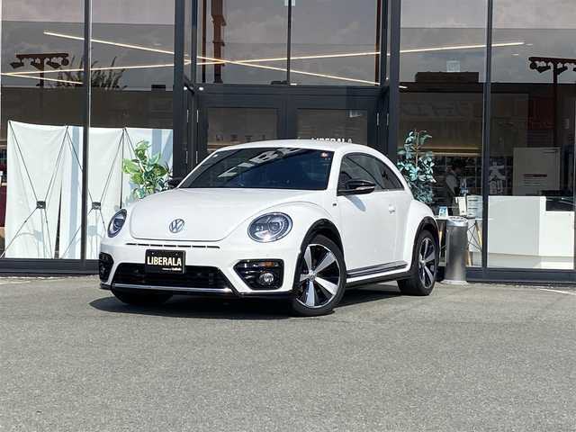 フォルクスワーゲン ザ・ビートル Rライン 福岡県 2018(平30)年 4.6万km 白 ・クルーズコントロール/・純正ナビ/BT/USB/ipod/・バックカメラ/・ドライブレコーダー/・フルセグ/・ETC/・純正18AW/・BLIS/・保証書/・取扱説明書