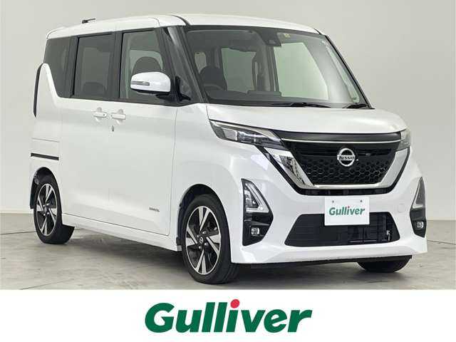 日産 ルークス HWS X プロパイロットED 千葉県 2022(令4)年 4万km ホワイトパール プロパイロット/ エマージェンシーブレーキ/ 車線逸脱警報/ 車線逸脱防止支援/ 先行車発進お知らせ/ 速度標識表示/ 道路標識表示/ ふらつき警報/ クリアランスソナー/純正後付メモリナビ/ FM/AM/CD/USB/SD/Bluetooth/ワンセグTV/アラウンドビューモニター/ETC/両側パワースライドドア/左ハンズフリーオートスライド/AUTOライト/LEDヘッドライト/LEDフォグランプ/フロアマット/電動パーキング/ブレーキホールド/純正15インチアルミホイール/スマートキー/プッシュスタート/取扱説明書