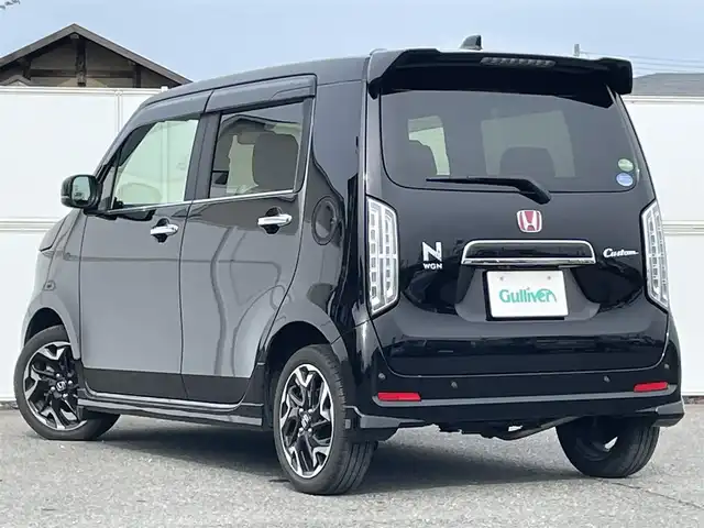 ホンダ Ｎ ＷＧＮ カスタム Lターボ ホンダS 岩手県 2021(令3)年 2.4万km クリスタルブラックパール 4WD/ホンダセンシング/　　・衝突軽減ブレーキ/　　・近距離衝突軽減ブレーキ/　　・路外逸脱抑制機能/　　・アダプティブクルーズコントロール/　　・車線維持支援システム/純正メモリナビ/バックカメラ/LEDオートライト/フォグランプ/ハーフレザーシート/シートヒーター/社外14インチアルミホイール/スマートキー/ビルトインETC