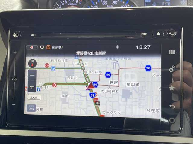 スズキ ワゴンＲ スティングレー HYBRID T 愛知県 2017(平29)年 8.9万km ブレイブカーキP (株)IDOMが運営する【じしゃロン名古屋鳴海店】の自社ローン専用車両になりますこちらは現金またはオートローンご利用時の価格です。自社ローンご希望の方は別途その旨お申付け下さい/全方位カメラ、バックカメラ/純正ナビ/衝突軽減システム/レーンキープアシスト/クルーズコントロール/スマートキー/フルセグテレビ/ETC/シートヒーター/オートライト/純正フロアマット/アイドリングストップ/パドルシフト