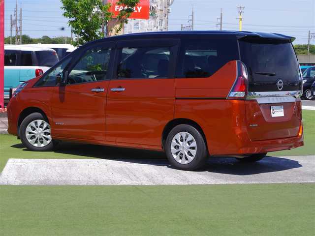 日産 セレナ X V 千葉県 2020(令2)年 3.2万km サンライズオレンジ/ダイヤモンドブラック ワンオーナー/エマージェンシーブレーキ/両側パワースライドドア/純正SDナビ/地デジTV/【DVD/CD再生機能】/バックカメラ/ステアリングスイッチ/ETC/ウインカーミラー/インテリジェントキー