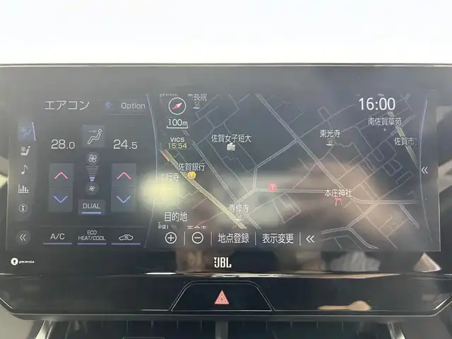 トヨタ ハリアー ハイブリッド Z レザーパッケージ 佐賀県 2022(令4)年 0.6万km ホワイトパールクリスタルシャイン 純正メモリナビ/フルセグTV/Bluetooth/JBLサウンドシステム/ETC2.0/調光パノラマルーフ/デジタルインナーミラー/アラウンドビューモニター/レーダークルーズコントロール/運転席・助手席パワーシート/運転席・助手席シートベンチレーション/モデリスタエアロ（フロント・リア・サイド）/純正LEDヘッドライト/純正フロアマット/社外20インチアルミホイール（モデリスタ）/コーナーセンサー/衝突被害軽減システム