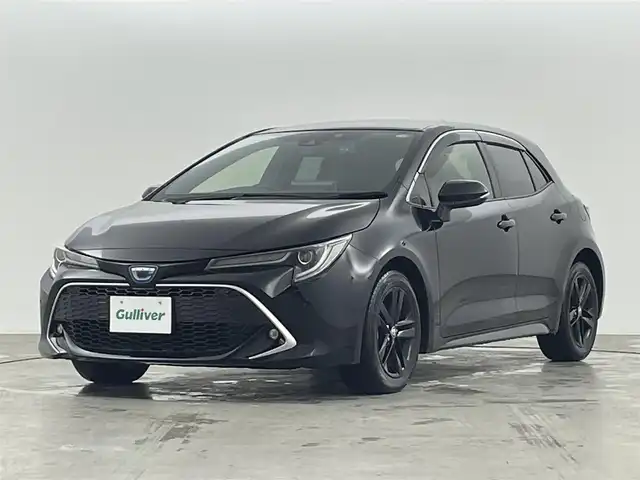 トヨタ カローラ スポーツ ハイブリッドG スタイルPKG 福島県 2020(令2)年 4.6万km アティチュードブラックマイカ 純正HDDナビゲーション/【CD/DVD/ipod/AndroidAuto/USB/Bluetooth/フルセグTV】/・バックカメラ/・前後ドライブレコーダー/・純正ETC/衝突軽減ブレーキ/車線逸脱警報装置/アダプティブクルーズコントロール/オートマチックハイビーム/ブラインドスポットモニター/前後コーナーセンサー/電子パーキングブレーキ/・ブレーキオートホールド/ハーフレザーシート/・運転席＋助手席シートヒーター/ステアリングスイッチ/ＬＥＤヘッドライト/・オートライト/・フロントフォグライト/電動格納ウィンカーミラー/・オートミラー/純正フロアマット/純正16インチアルミホイール/ABS/横滑り防止装置/盗難防止装置/プッシュスタート/・スマートキー/・スペアキー