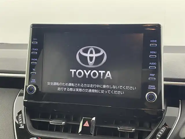トヨタ カローラ スポーツ ハイブリッドG スタイルPKG 福島県 2020(令2)年 4.6万km アティチュードブラックマイカ 純正HDDナビゲーション/【CD/DVD/ipod/AndroidAuto/USB/Bluetooth/フルセグTV】/・バックカメラ/・前後ドライブレコーダー/・純正ETC/衝突軽減ブレーキ/車線逸脱警報装置/アダプティブクルーズコントロール/オートマチックハイビーム/ブラインドスポットモニター/前後コーナーセンサー/電子パーキングブレーキ/・ブレーキオートホールド/ハーフレザーシート/・運転席＋助手席シートヒーター/ステアリングスイッチ/ＬＥＤヘッドライト/・オートライト/・フロントフォグライト/電動格納ウィンカーミラー/・オートミラー/純正フロアマット/純正16インチアルミホイール/ABS/横滑り防止装置/盗難防止装置/プッシュスタート/・スマートキー/・スペアキー