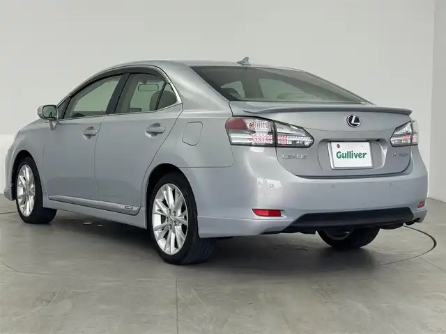 レクサス ＨＳ 250h バージョンS 愛知県 2010(平22)年 7万km ムーンライトオパール ワンオーナー/純正ナビ/バックカメラ/フロントカメラ/フルセグTV/Bluetooth/テレビキャンセラー/レーダー/ETC装備/USB端子入力/CD/MD/純正フロアマット/パワーシート/AFS/コナーセンサー/スマートキー/スペアキー