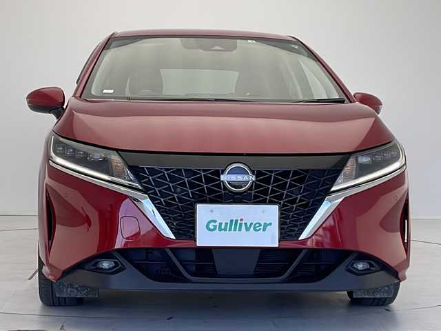 日産 ノート S 愛知県 2022(令4)年 4万km ガーネットレッド 衝突軽減システム/SDナビ/CD DVD/Bluetooth/コーナーセンサー/LEDヘッドライト/ETC/スマートキー