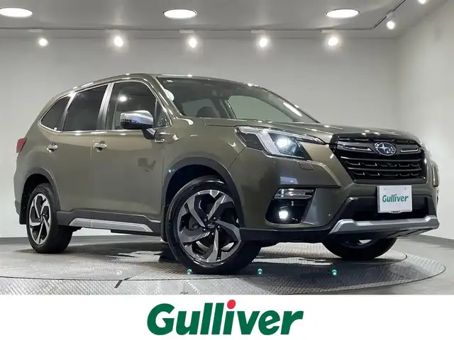 スバル フォレスター ハイブリッド アドバンス 愛知県 2021(令3)年 3.9万km ＤグリーンＭ ＡＬＰＩＮＥナビ　/（Bluetooth/FM/AM/フルセグTV/SD/USB/CD・DVD再生)/アイサイト　/茶レザーシート/視界拡張（フロントカメラ・サイドカメラ）/衝突軽減ブレーキ　/レーダークルーズコントロール/ビルトインＥＴＣ　/シートヒーター　/デジタルインナーミラー　/電動バックドア　/バックカメラ　/ドライブレコーダー　/ステアリングヒーター　/メモリー機能付パワーシート　/ブラインドスポットモニター（ＢＳＭ）/車線逸脱警報/USB接続/LEDヘッドライト/LEDフォグ/プッシュスタート/　　-スマートキー