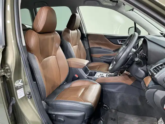 スバル フォレスター ハイブリッド アドバンス 愛知県 2021(令3)年 3.9万km ＤグリーンＭ ＡＬＰＩＮＥナビ　/（Bluetooth/FM/AM/フルセグTV/SD/USB/CD・DVD再生)/アイサイト　/茶レザーシート/視界拡張（フロントカメラ・サイドカメラ）/衝突軽減ブレーキ　/レーダークルーズコントロール/ビルトインＥＴＣ　/シートヒーター　/デジタルインナーミラー　/電動バックドア　/バックカメラ　/ドライブレコーダー　/ステアリングヒーター　/メモリー機能付パワーシート　/ブラインドスポットモニター（ＢＳＭ）/車線逸脱警報/USB接続/LEDヘッドライト/LEDフォグ/プッシュスタート/　　-スマートキー