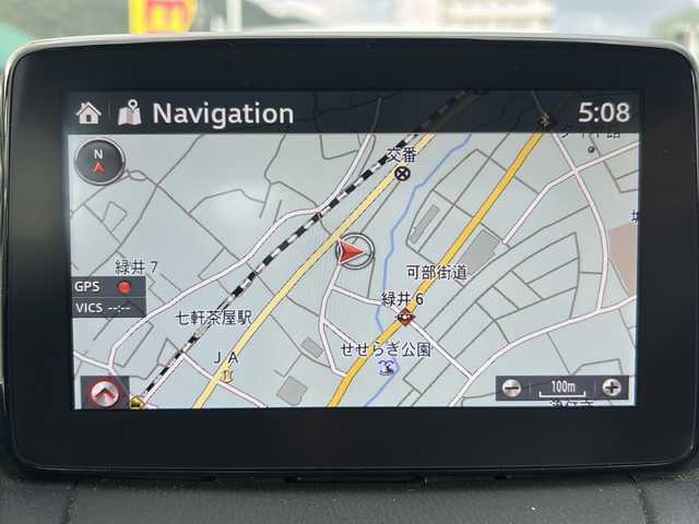 マツダ マツダ２ 15S 広島県 2020(令2)年 3.9万km ソニックシルバーM スマートシティブレーキサポート/レーンキープアシスト/ブラインドスポットモニター/純正ナビ/Bluetooth/AUX/USB/前後コーナーセンサー /オートライト/ＬＥＤヘッドライト/スマートキー/プッシュスタート/スペアキー/フロアマット/電動格納ミラー/横滑り防止装置