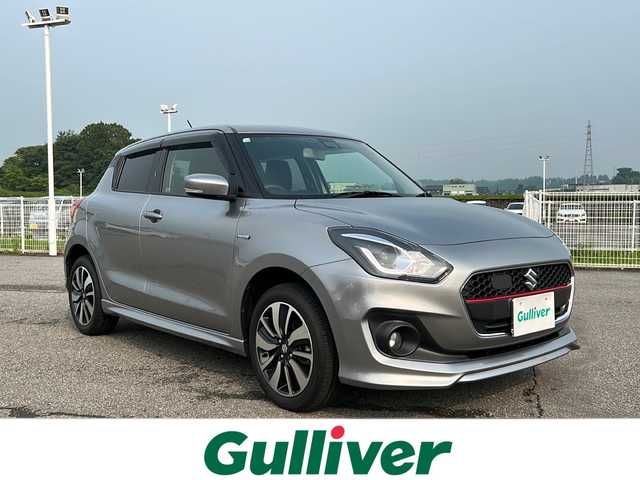 スズキ スイフト HYBRID RS 富山県 2018(平30)年 2.6万km プレミアムシルバーメタリック ４ＷＤ/純正ナビ/フルセグＴＶ/ＣＤ・ＤＶＤ・ＢＴ/全方位カメラ/レーダークルーズコントロール/レーンキープアシスト/衝突軽減ブレーキ/オートライト/純正ＡＷ/純正フロアマット/シートヒーター/プッシュスタート/ETC/スマートキー/スペアキー/保証書