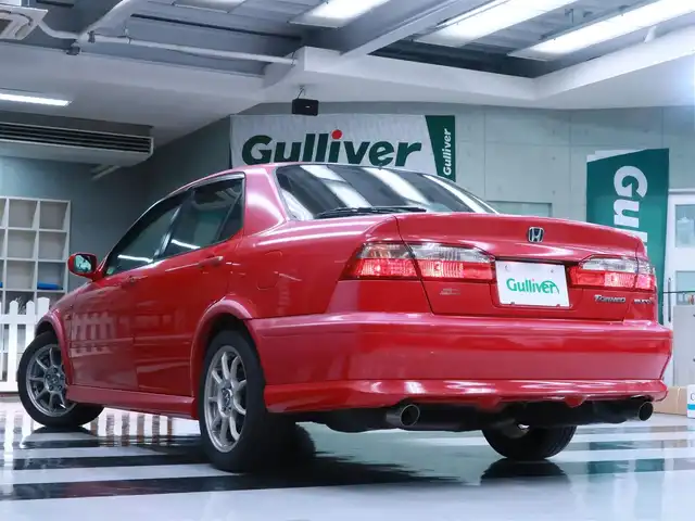 ホンダ トルネオ ユーロ R 千葉県 2000(平12)年 0.5万km ミラノレッド ワンオーナー(自社名義変更済)/H13、15、17、18、19、20、21、22、23、24、25、27、29、30、R1、2、3、4、5、6、7年/全ディーラー点検記録簿有り/2023年製　ADVAN FLEVA装着/ギャザーズ　VXM-155VFi ナビゲーション/・フルセグTV/・DVD再生/・Bluetoothオーディオ/ETC/純正レカロシート/純正16インチアルミホイール/＊205 50R16/ユーロ純正フロアマット/車検　令和9年8月17日/当モデルカタログ有り/取扱説明書/保証書/スペアキー