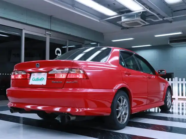 ホンダ トルネオ ユーロ R 千葉県 2000(平12)年 0.5万km ミラノレッド ワンオーナー(自社名義変更済)/H13、15、17、18、19、20、21、22、23、24、25、27、29、30、R1、2、3、4、5、6、7年/全ディーラー点検記録簿有り/2023年製　ADVAN FLEVA装着/ギャザーズ　VXM-155VFi ナビゲーション/・フルセグTV/・DVD再生/・Bluetoothオーディオ/ETC/純正レカロシート/純正16インチアルミホイール/＊205 50R16/ユーロ純正フロアマット/車検　令和9年8月17日/当モデルカタログ有り/取扱説明書/保証書/スペアキー