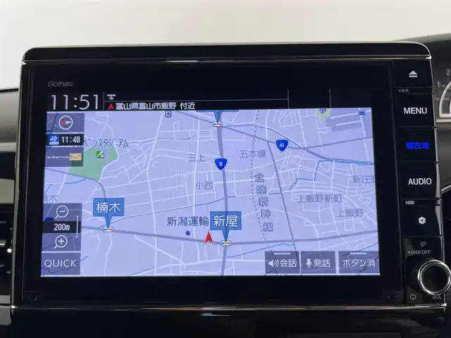ホンダ Ｎ ＢＯＸ カスタム L ターボ 富山県 2021(令3)年 3.6万km プラチナホワイトパール 純正ナビ（8型ディスプレイ）/　　ーーCD、DVD、bluetooth、MSV（SD）/フルセグTV/AppleCarPlay/バックカメラ/リアコーナーセンサー/ビルトインETC/ACC/衝突軽減ブレーキ（CMBS）/レーンキープアシスト/先行車発進お知らせ/両側パワースライドドア/前席シートヒーター /パドルシフト/スマートキー＋プッシュスタート/LEDヘッドライト/フォグ/オートライト/1列目シート背面にドリンクホルダー/スペアキー