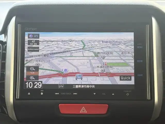 ホンダ Ｎ ＢＯＸ カスタム G SSパッケージ 三重県 2014(平26)年 11.5万km プレミアムゴールドパープルパール ♪ワンオーナー/スマートキー×2/プッシュスタート/シティブレーキアクティブシステム/アイドリングッストップ/両側パワースライドドア/前後ドライブレコーダー/純正インターナビ/・フルセグ・CD録音・SD/・DVD再生/・Bluetoothオーディオ/・バックカメラ/ステアリングスイッチ/純正14インチAW/HIDヘッドライト/フォグライト/オートライト/ウィンカーミラー/オートリトラクタブルミラー/プライバシーガラス/フロアマット/ドアバイザー/ETC/サイド/カーテンエアバック