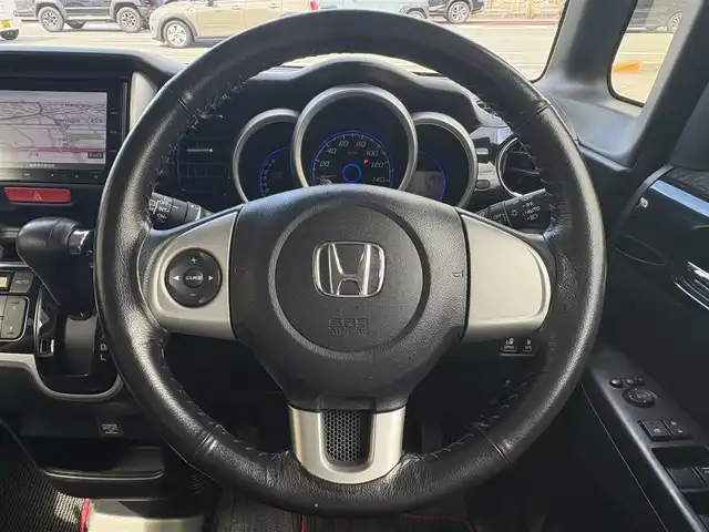 ホンダ Ｎ ＢＯＸ カスタム G SSパッケージ 三重県 2014(平26)年 11.5万km プレミアムゴールドパープルパール ♪ワンオーナー/スマートキー×2/プッシュスタート/シティブレーキアクティブシステム/アイドリングッストップ/両側パワースライドドア/前後ドライブレコーダー/純正インターナビ/・フルセグ・CD録音・SD/・DVD再生/・Bluetoothオーディオ/・バックカメラ/ステアリングスイッチ/純正14インチAW/HIDヘッドライト/フォグライト/オートライト/ウィンカーミラー/オートリトラクタブルミラー/プライバシーガラス/フロアマット/ドアバイザー/ETC/サイド/カーテンエアバック
