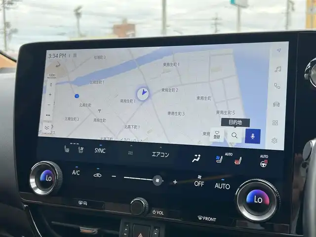 レクサス ＮＸ 250 バージョンL 愛媛県 2023(令5)年 1.8万km テレーンカーキマイカM 登録時走行距離：17799km/メーカーオプション純正HDナビ/AM/FM/フルセグTV/Bluetooth/ビルトインETC2.0/全周囲カメラ/前後ドラレコ/電動リアゲート/パドルシフト/追従クルコン/レザーシート/衝突軽減システム/横滑り防止装置/盗難防止装置/レーンキープアシスト/LEDヘッドライト/オートライト/オートハイビーム/エンジンスタートボタン/スマートキー/スペアキー/純正アルミホイール/純正フロアマット/シートーヒーター/エアシート