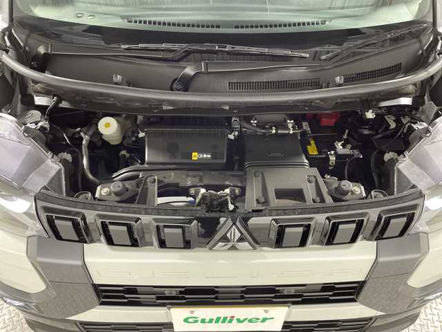 三菱 デリカミニ T プレミアム 神奈川県 2025(令7)年 0.1千km アメジストブラック/シルキーホワイト ターボ/2トーンカラー/ルーフレール/純正9型ディスプレイオーディオ/Androidauto　AppleCarPlay　Bluetooth　AM FM　USB　iPod　HDMI　VTR/マルチアラウンドビューモニター/ハンズフリー両側電動スライドドア【サンシェード】/デジタルインナーミラー/e-Assist/マイパイロット/衝突被害軽減ブレーキシステム/前方衝突予測警報/踏み間違い衝突防止アシスト/標識検知システム/車線逸脱警報システム/車線逸脱防止支援機能/先行車発進通知/オートマチックハイビーム/ふらつき警報/前後ソナー/アダブティブクルーズコントロール/レーンキープアシスト/革巻きステアリング/パドルシフト/ステアリングヒーター/合皮/ファブリック撥水シート/前席シートヒーター/ダウンヒルアシストコントロール/プラズマクラスター付リアサーキュレーター/電動パーキングブレーキ/ブレーキオートホールド/プッシュスタート/スマートキー/LEDヘッドランプ/オートライト/LEDフロントフォグランプ/純正15インチアルミホイール/純正リアスポイラー