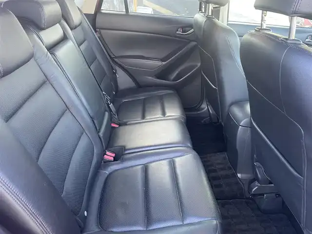 マツダ ＣＸ－５ 25S Lパッケージ 群馬県 2014(平26)年 12.9万km ソウルレッドプレミアムメタリック ワンオーナー/４WD/純正メモリナビ、地デジ、Bluetooth、CD/DVD/　（CA9K2）/バックカメラ/革巻きステア/クルーズコントロール/ETC/LEDヘッドライト/黒レザーシート/運転席パワーシート/前席シートヒーター/ドアバイザー/スマートキー×２/保証書、取説