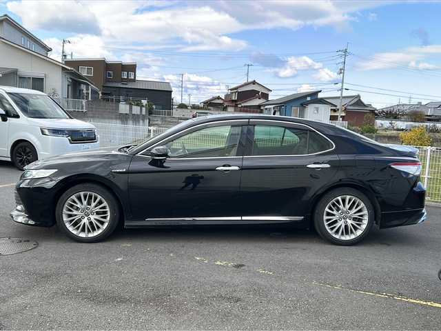 トヨタ カムリ G レザーパッケージ 群馬県 2018(平30)年 12万km アティチュードブラックマイカ 純正ナビ（フルセグTV/CD，DVD/BT)/ドライブレコーダー/ワイヤレス充電/シートヒーター/オートマチックハイビーム/ETC2.0/スペアキー