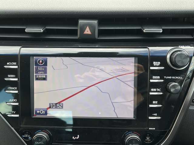 トヨタ カムリ G レザーパッケージ 群馬県 2018(平30)年 12万km アティチュードブラックマイカ 純正ナビ（フルセグTV/CD，DVD/BT)/ドライブレコーダー/ワイヤレス充電/シートヒーター/オートマチックハイビーム/ETC2.0/スペアキー