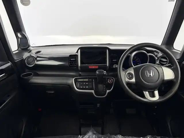 ホンダ Ｎ ＢＯＸ カスタム G Lパッケージ 愛知県 2013(平25)年 5.1万km クリスタルブラックパール プッシュスタート/スマートキー/オートライト/ステアリングリモコン/片側パワースライドドア/電動格納ミラー/ISOFIX/スぺキー/シガーソケット/フォグランプ