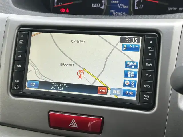 ダイハツ ムーヴ カスタム X LTD 大阪府 2012(平24)年 5万km ブライトシルバーメタリック 純正ナビ/・ワンセグTV/CD/DVD/AUX/ラジオ/主要装備/・バックカメラ/・アイドリングストップ/・横滑り防止装置/・ベンチシート/・フルフラット/・キセノンヘッドライト/・ハロゲンフォグランプ/・純正フロアマット/・純正アルミホイール/・プッシュスタート/・スマートキー/・ETC