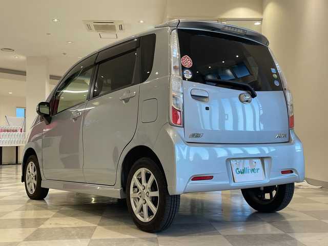 ダイハツ ムーヴ カスタム X LTD 福井県 2012(平24)年 5万km ブライトシルバーメタリック 純正ナビ/ワンセグTV/CD/AUX/ラジオ/バックカメラ/ETC/キセノンヘッドライト/ハロゲンフォグランプ/純正アルミホイール/プッシュスタート/スマートキー/アイドリングストップ/横滑り防止装置/ベンチシート/純正フロアマット