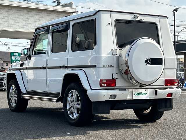 メルセデス・ベンツ ゲレンデヴァーゲン Ｇ３５０ｄ 広島県 2017(平29)年 6.2万km ポーラホワイト 4WD/ディーゼルターボ/サンルーフ/harman/kardonプレミアムサウンド/純正ナビ（フルセグTV/Bluetooth）/バックカメラ/ETC2.0/ブラウンレザーシート/・パワーシート（メモリー機能付き）/・シートヒーター/レーダークルーズコントロール/コーナーセンサー/LEDヘッドライト/オートライト/純正18インチAW/革巻きステアリング/純正フロアマット/スペアキー