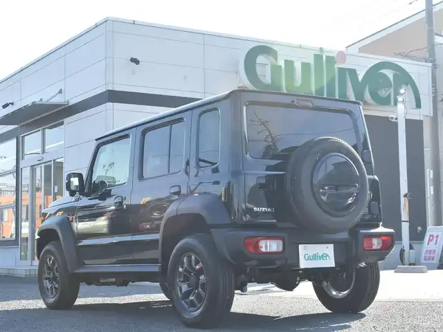 スズキ ジムニー ノマド FC 神奈川県 2025(令7)年 0.1千km 黒 ワンオーナー/セーフティサポート（予防安全技術）/プライバシーガラス/ラゲッジルームランプ/シートヒーター（前席）/純正15インチアルミホイール/純正LEDヘッドライト/フロントフォグランプ/ーーーーーーーーーーーーーーーーーーー/保証書/取扱説明書/スペアスマートキー×1本