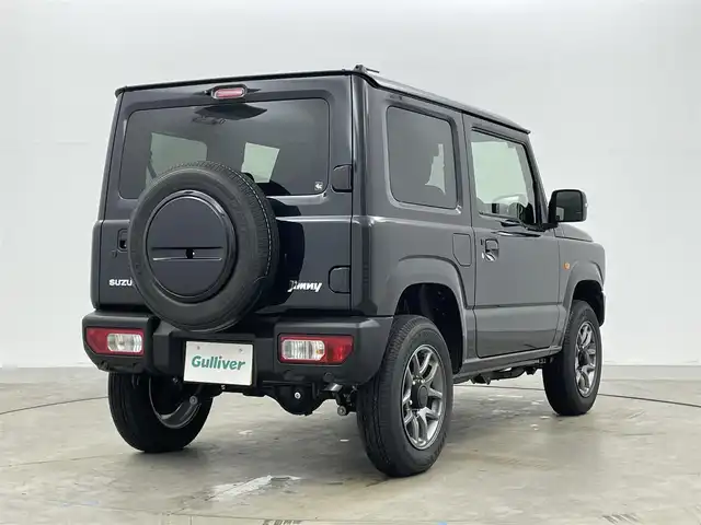 スズキ ジムニー XC 岡山県 2025(令7)年 0.2万km ブルーイッシュブラックパール3 クルーズコントロール　/ＬＥＤヘッドライト　/シートヒーター　/衝突軽減ブレーキ　/オートハイビーム　/オートライト　/フォグランプ　/純正１６インチアルミホイール　/社外フロアマット　/プッシュスタート　/スマートキー/アイドリングストップ/禁煙車/ダウンヒルアシスト