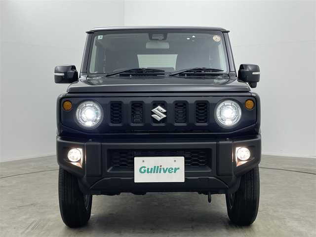 スズキ ジムニー XC 岡山県 2025(令7)年 0.2万km ブルーイッシュブラックパール3 クルーズコントロール　/ＬＥＤヘッドライト　/シートヒーター　/衝突軽減ブレーキ　/オートハイビーム　/オートライト　/フォグランプ　/純正１６インチアルミホイール　/社外フロアマット　/プッシュスタート　/スマートキー/アイドリングストップ/禁煙車/ダウンヒルアシスト