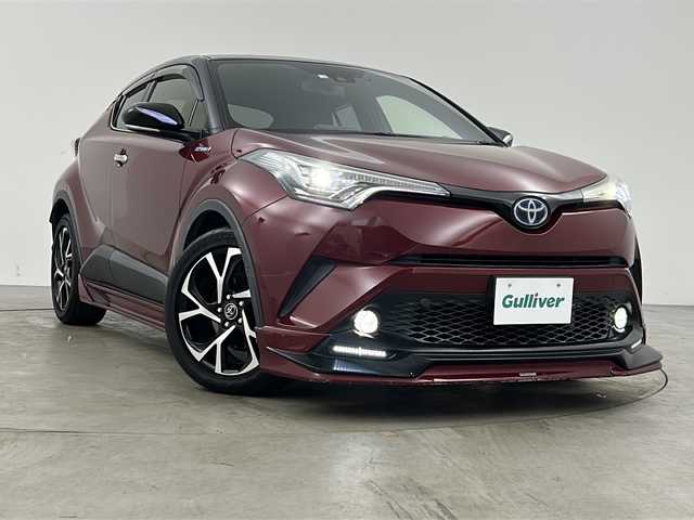 トヨタ Ｃ－ＨＲ G LEDエディション 兵庫県 2018(平30)年 6.9万km ブラック/センシュアルレッドマイカ 2トーン モデリスタエアロ　/アルパイン９型ナビ　/バックカメラ　/ドライブレコーダー　/ＥＴＣ　/トヨタセーフティセンス　/ブラインドスポットモニター/レーンディパーチャーアラート/電動パーキング　/ブレーキホールド　/ハーフレザーシート　/シートヒーター　/ステアリングスイッチ/防眩ミラー/ＬＥＤライト/純正１８インチアルミホイール/純正フロアマット/ドアバイザー/スマートキー/スペアキー/プッシュスタート