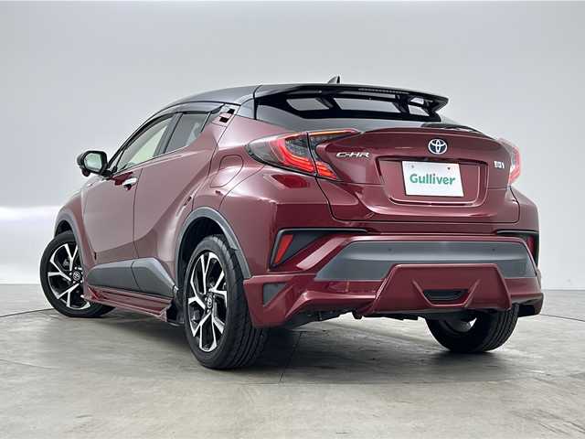 トヨタ Ｃ－ＨＲ G LEDエディション 兵庫県 2018(平30)年 6.9万km ブラック/センシュアルレッドマイカ 2トーン モデリスタエアロ　/アルパイン９型ナビ　/バックカメラ　/ドライブレコーダー　/ＥＴＣ　/トヨタセーフティセンス　/ブラインドスポットモニター/レーンディパーチャーアラート/電動パーキング　/ブレーキホールド　/ハーフレザーシート　/シートヒーター　/ステアリングスイッチ/防眩ミラー/ＬＥＤライト/純正１８インチアルミホイール/純正フロアマット/ドアバイザー/スマートキー/スペアキー/プッシュスタート