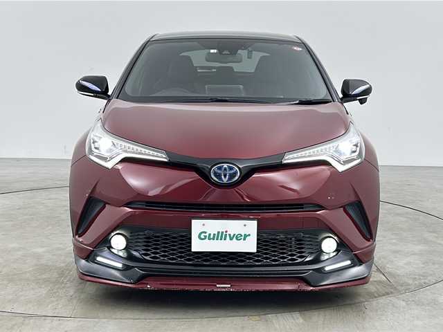 トヨタ Ｃ－ＨＲ G LEDエディション 兵庫県 2018(平30)年 6.9万km ブラック/センシュアルレッドマイカ 2トーン モデリスタエアロ　/アルパイン９型ナビ　/バックカメラ　/ドライブレコーダー　/ＥＴＣ　/トヨタセーフティセンス　/ブラインドスポットモニター/レーンディパーチャーアラート/電動パーキング　/ブレーキホールド　/ハーフレザーシート　/シートヒーター　/ステアリングスイッチ/防眩ミラー/ＬＥＤライト/純正１８インチアルミホイール/純正フロアマット/ドアバイザー/スマートキー/スペアキー/プッシュスタート