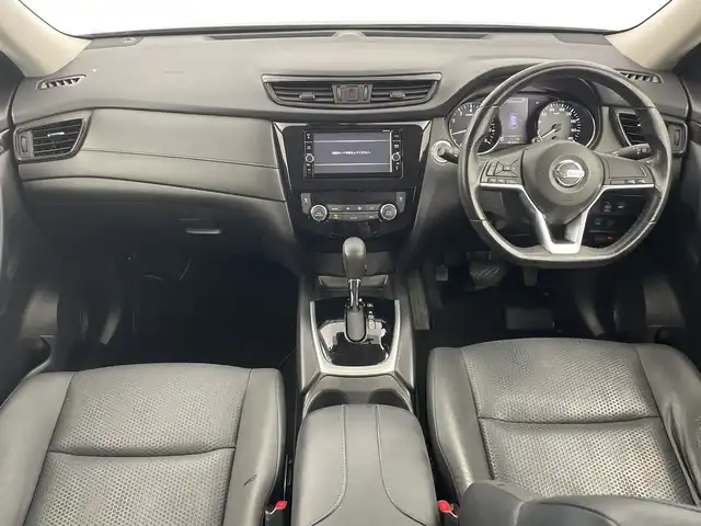 日産 エクストレイル 20X 鹿児島県 2017(平29)年 5.9万km チタニウムカーキ エマージェンシーブレーキ/インテリジェントルームミラー/パワーバックドア/純正SDナビ/（地デジTV/DVD/CD再生機能　Bluetooth)/アラウンドビューモニター/ETC/ウインカーミラー/革巻きステアリング/ステアリングスイッチ/コーナーセンサー/純正18インチアルミホイル/インテリジェントキー