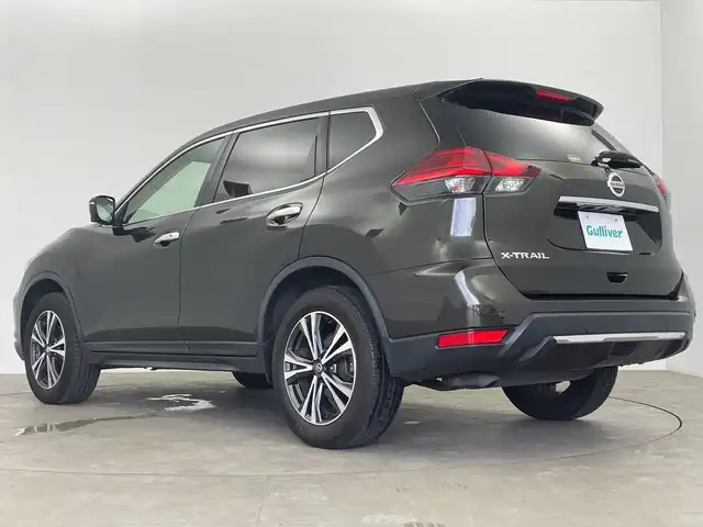 日産 エクストレイル 20X 鹿児島県 2017(平29)年 5.9万km チタニウムカーキ エマージェンシーブレーキ/インテリジェントルームミラー/パワーバックドア/純正SDナビ/（地デジTV/DVD/CD再生機能　Bluetooth)/アラウンドビューモニター/ETC/ウインカーミラー/革巻きステアリング/ステアリングスイッチ/コーナーセンサー/純正18インチアルミホイル/インテリジェントキー