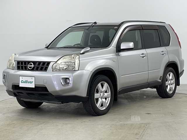 日産 エクストレイル 20Xtt 道央・札幌 2010(平22)年 7.7万km ダイヤモンドシルバー ・純正ナビTV&BT&CD&DVD/・4WD/・VDC/・クルーズコントロール/・ダウンヒルアシストコントロール/・全席シートヒーター/・ドアミラーヒーター/・ドアミラーウィンカー/・撥水シート/・社外ETC/・オールモード4×4/・2WD→4WD切替/・オートライト/・フォグランプ/・インテリジェットキー/・電動格納ミラー/・ルーフレール