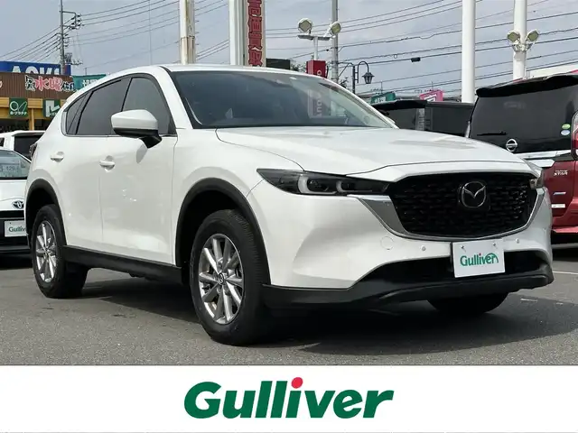 マツダ ＣＸ－５ XD スマートエディション 群馬県 2023(令5)年 3万km パール ナビゲーション　　/ブルートゥース　/ＵＳＢ　/バックカメラ　/ＥＴＣ　/アダプティブクルーズ　/プリクラッシュ　/車線逸脱警報　/保証書　/取扱説明書　/整備手帳　/スマートキーＸ２個