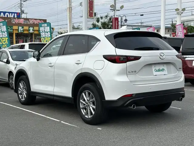 マツダ ＣＸ－５ XD スマートエディション 群馬県 2023(令5)年 3万km パール ナビゲーション　　/ブルートゥース　/ＵＳＢ　/バックカメラ　/ＥＴＣ　/アダプティブクルーズ　/プリクラッシュ　/車線逸脱警報　/保証書　/取扱説明書　/整備手帳　/スマートキーＸ２個