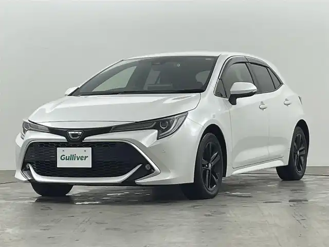 トヨタ カローラ スポーツ G スタイルパッケージ 福島県 2020(令2)年 1.5万km プラチナホワイトパールマイカ 純正HDDナビゲーション/【CD/DVD/USB/Bluetooth/フルセグTV/T-connect】/・バックカメラ/・純正前後ドライブレコーダー/・純正ビルトインETC/衝突軽減ブレーキ/車線逸脱警報装置/アダプティブクルーズコントロール/オートマチックハイビーム/前後コーナーセンサー/ターボ/電子パーキングブレーキ/・ブレーキオートホールド/LEDヘッドライト/・オートライト/・フロントフォグライト/ステアリングスイッチ/・パドルシフト/ハーフレザーシート/純正16インチアルミホイール/電動格納ウィンカーミラー/・オートミラー/アイドリングストップ/ABS/横滑り防止装置/盗難防止装置/プッシュスタート/・スマートキー/・スペアキー/取扱説明書