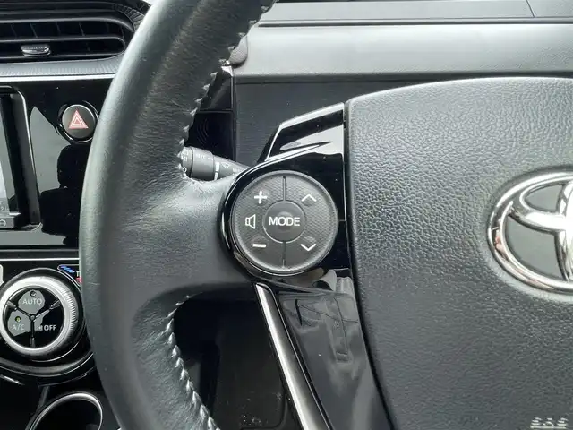 トヨタ アクア G 滋賀県 2019(令1)年 7.9万km ホワイトパールクリスタルシャイン 禁煙車/社外７インチナビ/（Bluetooth・SD・USB・AUX)/バックカメラ/クルーズコントロール/前後コーナーセンサー/レーンキープアシスト/プッシュスタート/オートマチックハイビーム/スマートキー/スペアキー/ビルトインＥＴＣ/電動格納ミラー/衝突被害軽減システム