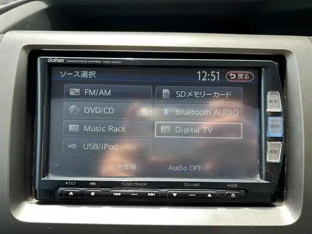 ホンダ ステップワゴン G Eセレクション 新潟県 2012(平24)年 15万km クリスタルブラックパール ワンオーナー/メモリナビ/ワンセグテレビ/バックカメラ/フリップダウンモニター/アイドリングストップ/ウィンカーミラー/ドアバイザー/両側パワースライドドア/ETC/純正ホイール車載