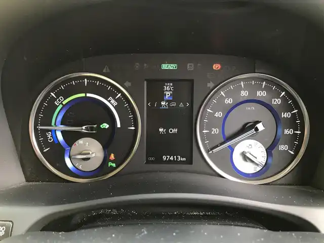 トヨタ ヴェルファイア ハイブリット X 富山県 2015(平27)年 9.8万km グレイッシュブルーマイカメタリック 〇純正ナビ/〇フルセグTV/〇Bluetooth/〇パノラミックビューモニター/〇ビルトインETC/〇ドライブレコーダー/〇パワースライドドア（両側）/〇クルーズコントロール/○コーナーセンサー/〇LEDヘッドランプ/〇オートライト/〇フォグランプ/〇純正16インチアルミ/〇革巻きステアリングホイール/〇前後左右独立オートエアコン/〇スマートエントリー/〇禁煙車