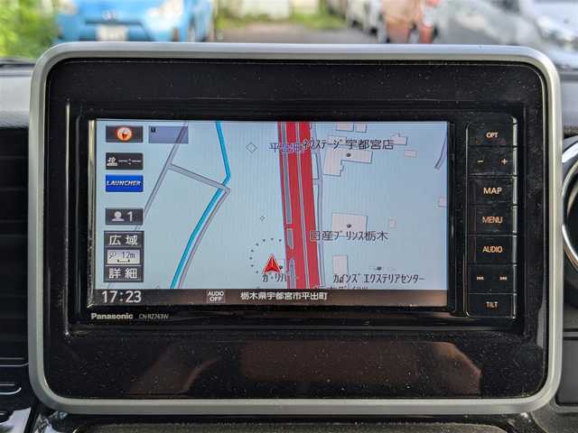 スズキ スペーシア カスタム HYBRID XS ターボ 栃木県 2018(平30)年 9.6万km ブルーイッシュブラックパール3 ”(株)IDOMが運営する【じしゃロン宇都宮店】の自社ローン対象車両になります。こちらは現金またはオートローンご利用時の価格です。自社ローンご希望の方は別途その旨お申付け下さい。/純正ナビ(CD/DVD/BT/TV)/衝突被害軽減システム/クルーズコントロール/ハーフレザーシート/両側パワースライドドア/横滑り防止装置/ETC/ドライブレコーダー/アイドリングストップ/LEDヘッドライト/オートライト/社外15インチAW/シートヒーター(D席)/プッシュスタート/フロアマット
