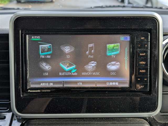 スズキ スペーシア カスタム HYBRID XS ターボ 栃木県 2018(平30)年 9.6万km ブルーイッシュブラックパール3 ”(株)IDOMが運営する【じしゃロン宇都宮店】の自社ローン対象車両になります。こちらは現金またはオートローンご利用時の価格です。自社ローンご希望の方は別途その旨お申付け下さい。/純正ナビ(CD/DVD/BT/TV)/衝突被害軽減システム/クルーズコントロール/ハーフレザーシート/両側パワースライドドア/横滑り防止装置/ETC/ドライブレコーダー/アイドリングストップ/LEDヘッドライト/オートライト/社外15インチAW/シートヒーター(D席)/プッシュスタート/フロアマット